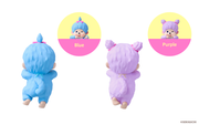 HIPPERS Monchhichi COLORS: Wink Series G9